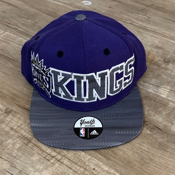 adidas Other - Adidas Purple and Gray Kings SnapBack Cap. NWT